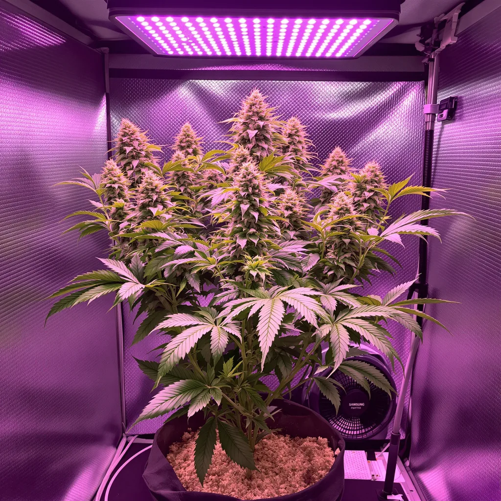 U2 Kush cannabis plant in flowering stage — 160–200 cm feminised