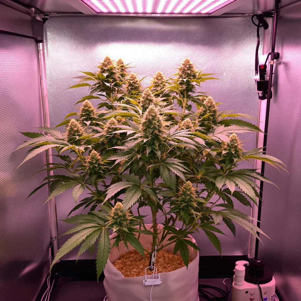 Vader OG cannabis plant in flowering stage — 90-120 cm. Medium feminised