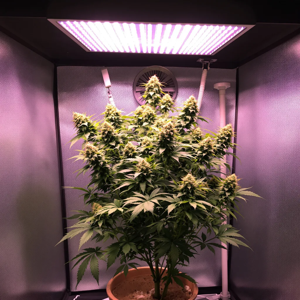 Venus OG cannabis plant in flowering stage — 170–210 cm feminised