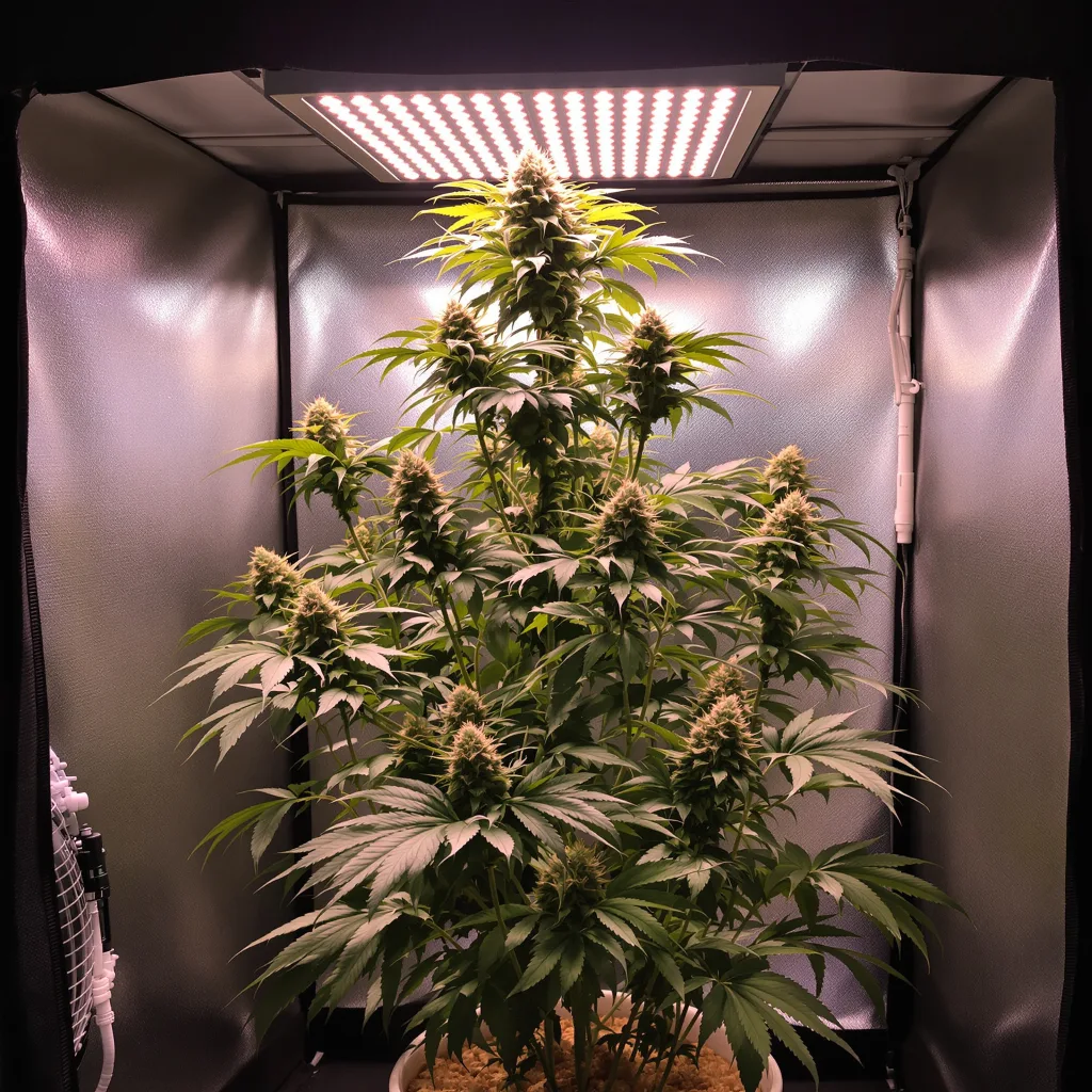 Vortex cannabis plant in flowering stage — Short feminised