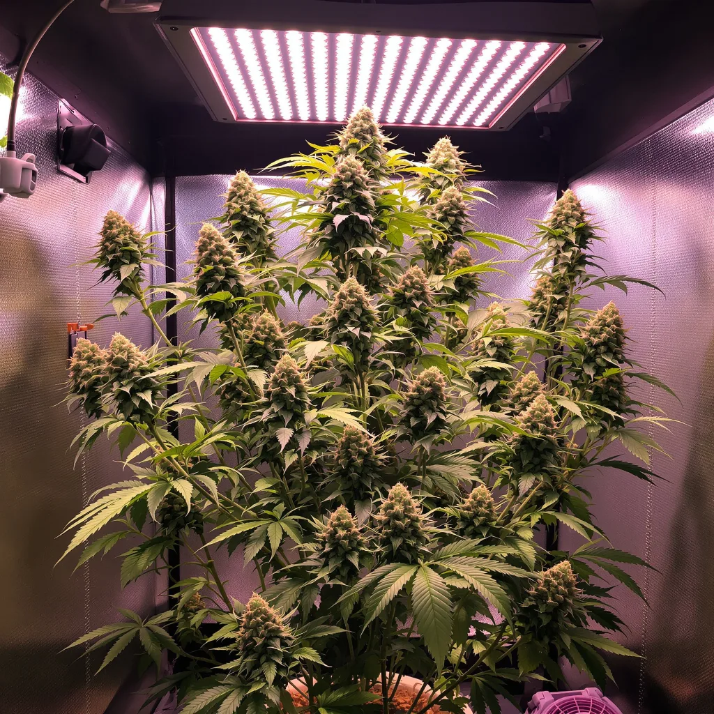 Willie Nelson cannabis plant in flowering stage — Tall feminised