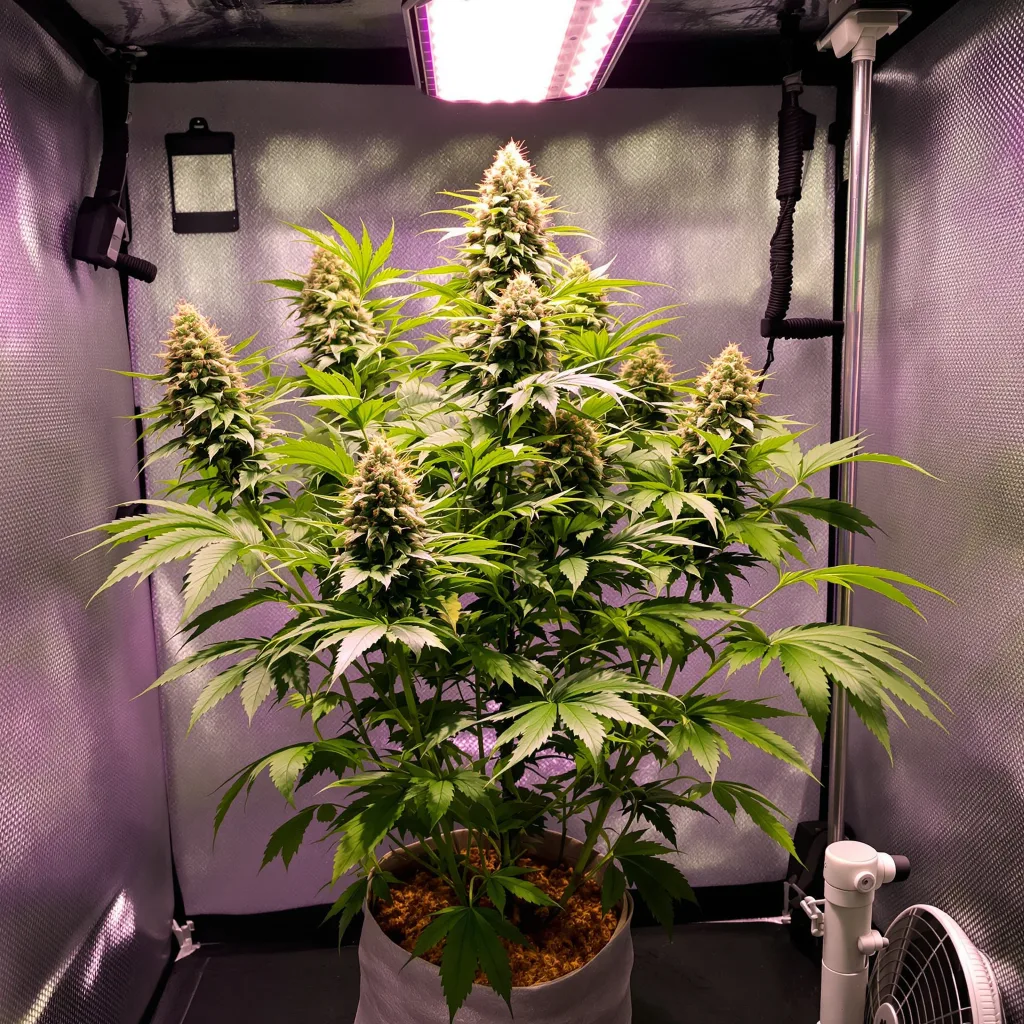 XXX 420 cannabis plant in flowering stage — Medium (150-245 cm) feminised